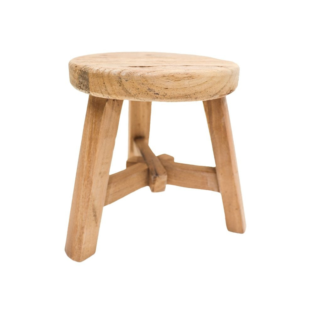 Parq Foot stool Natural Round small