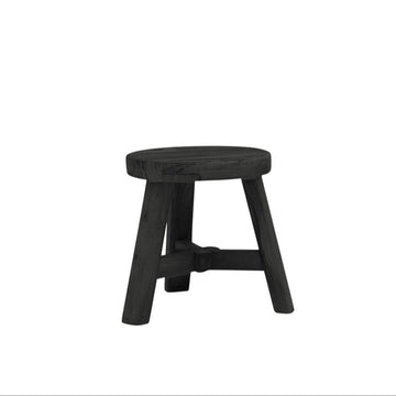 Parq Foot stool Black Round
