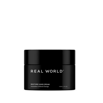 Real world Hand cream Restore Harakeke & blood orange