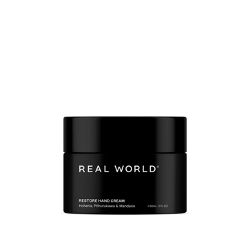 Real world Hand cream Repair Hoheria Pohutukawa and Mandarin