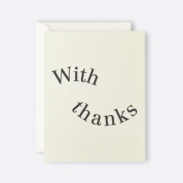 Father Rabbit Card - With Thanks