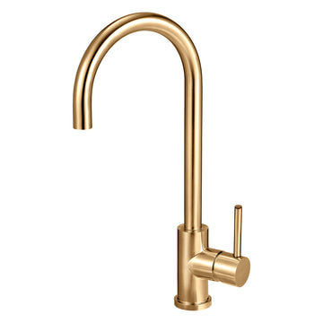 Mercer SS Gooseneck mixer AM027 Brass