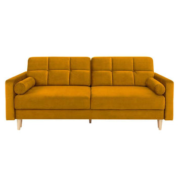 Noret Sofa bed - Mustard yellow