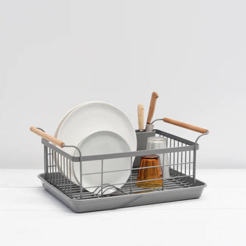 Yamazaki Tosca Dish Drainer grey