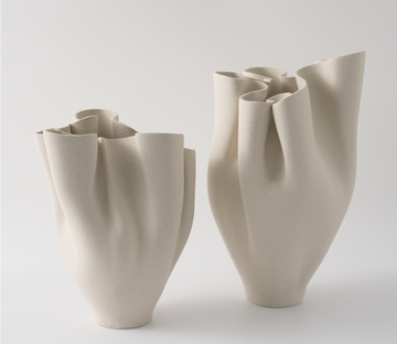 Walker Large Off white Vase