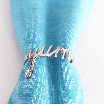 Yum Napkin rings