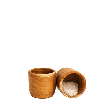 Teak Pinch Bowl - Small