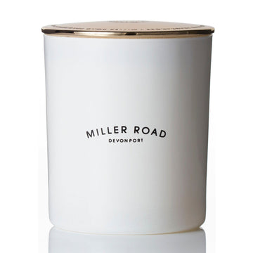 Luxury White Candle - Dulce De Leche - Gold