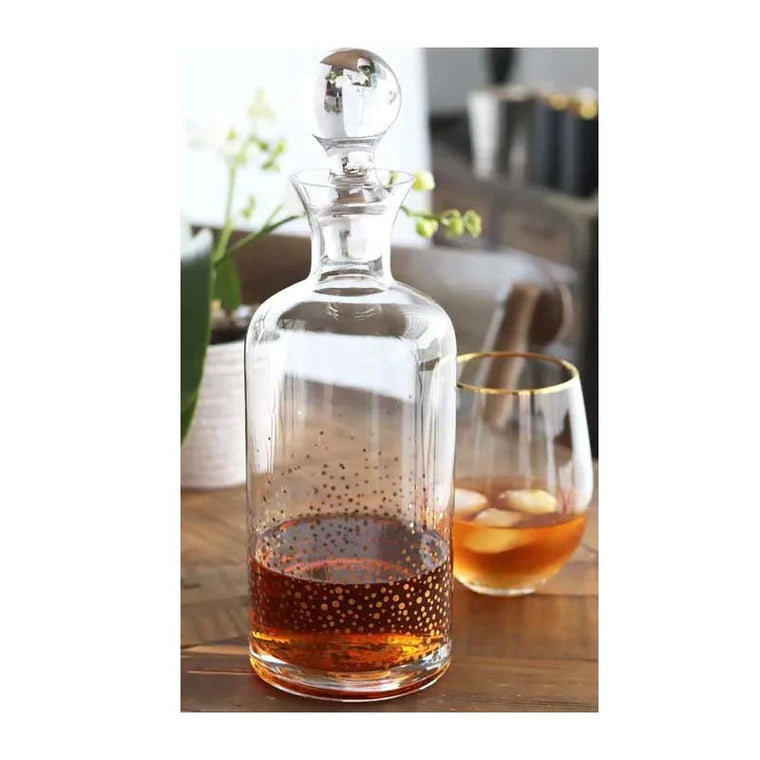 Confetti water decanter