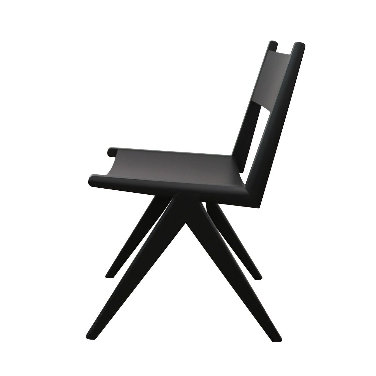 Cortez Dining Chair, Removable cushions - Black