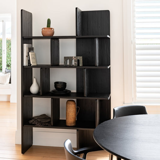 Fernando Shelving Unit   Matt Black