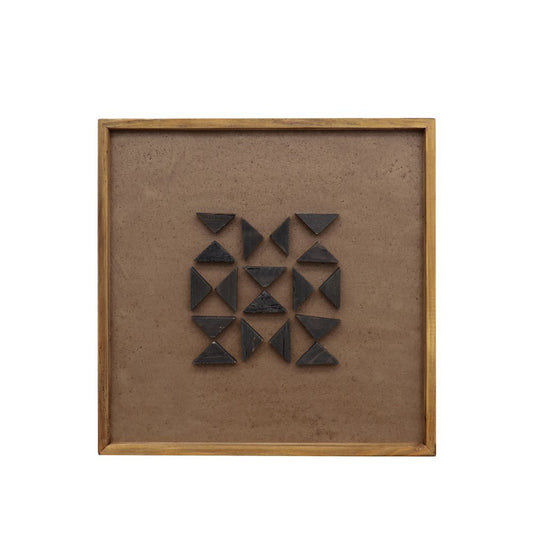 Alto Wall Art  Square _ Black geometric