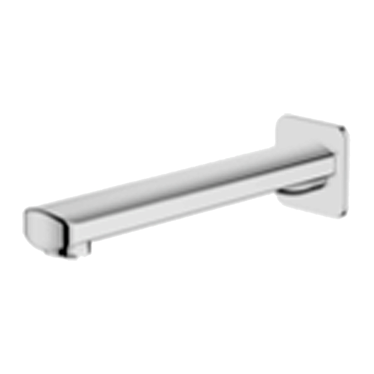 Corban Bath Spout - Chrome