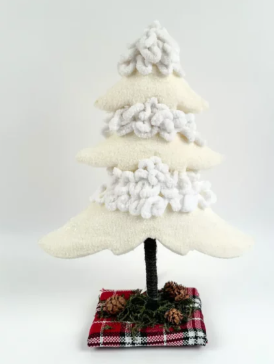 Christmas Snow tree white