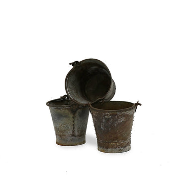 Rustic Original Steel Buckets