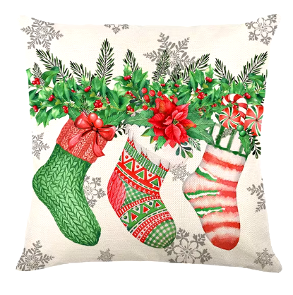 Christmas cushions Socks