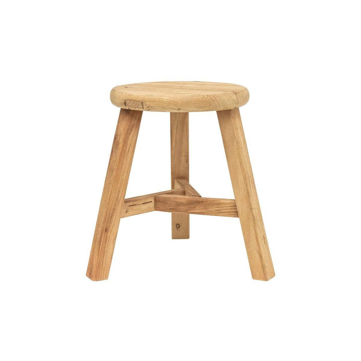 Parq Foot stool Natural Round Medium