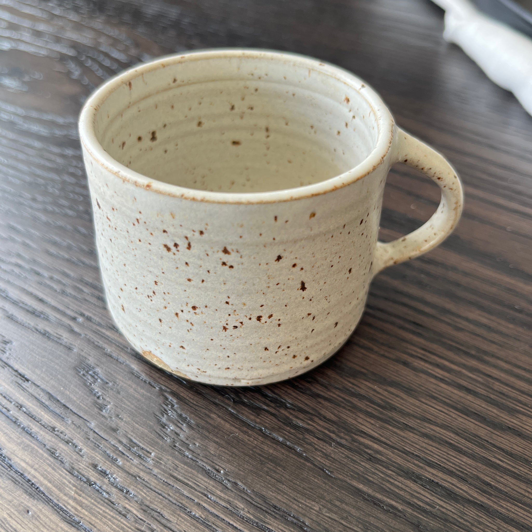 Ceramics Specled Short Cream Cup