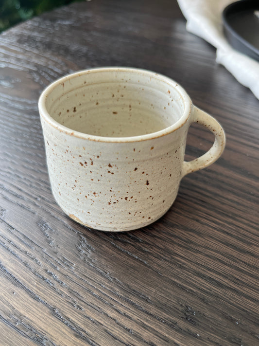 Ceramics Specled Short Cream Cup