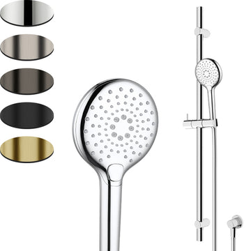 Splash Plus Slide Shower 900mm 3 FCT - Chrome