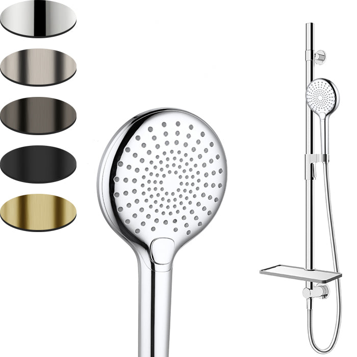 Splash Lux Slide Shower 900mm Rail - Chrome