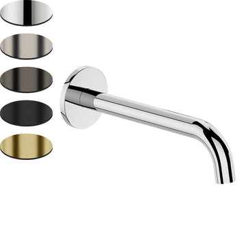 Uno Bath Spout (Curved Spout) - Chrome
