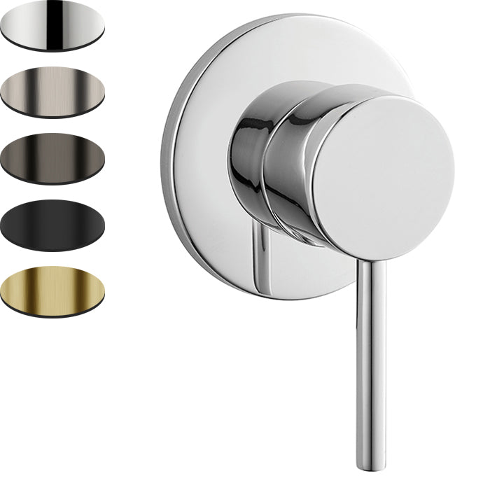 Uno Mains Pressure Shower Mixer - Chrome