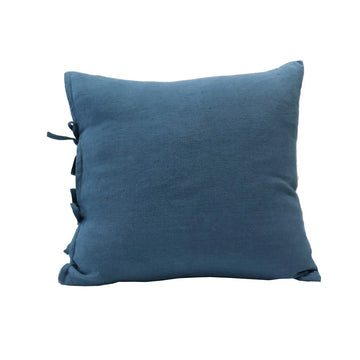 Tully Tie Cushion- Bluestone