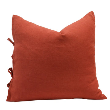 Tully Tie Cushion - Clay