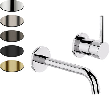Uno Wall Mounted Bath Mixer - Chrome