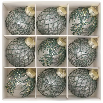 Christmas tree decorations Green
