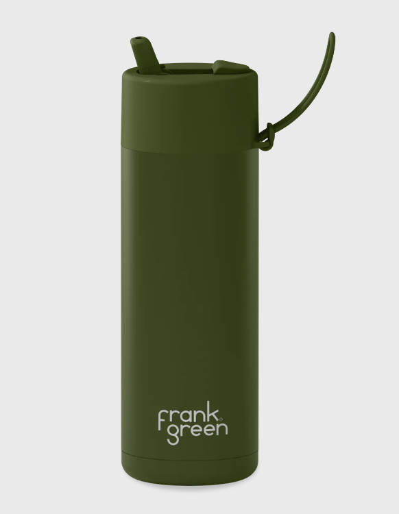 Frank Green Bottle 595ml   Khaki