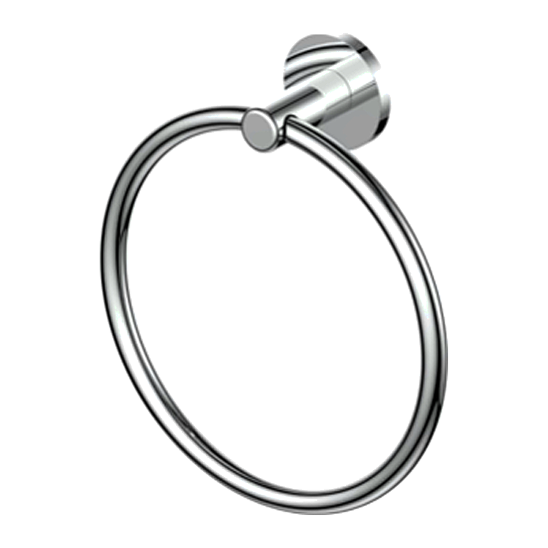 Zola Towel Ring - Chrome