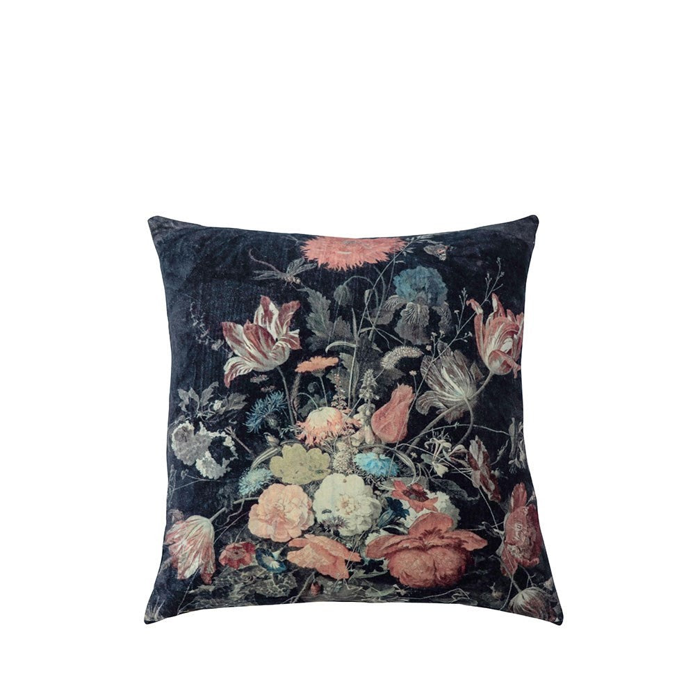 Sari Printed Cushion - Moody Bloom