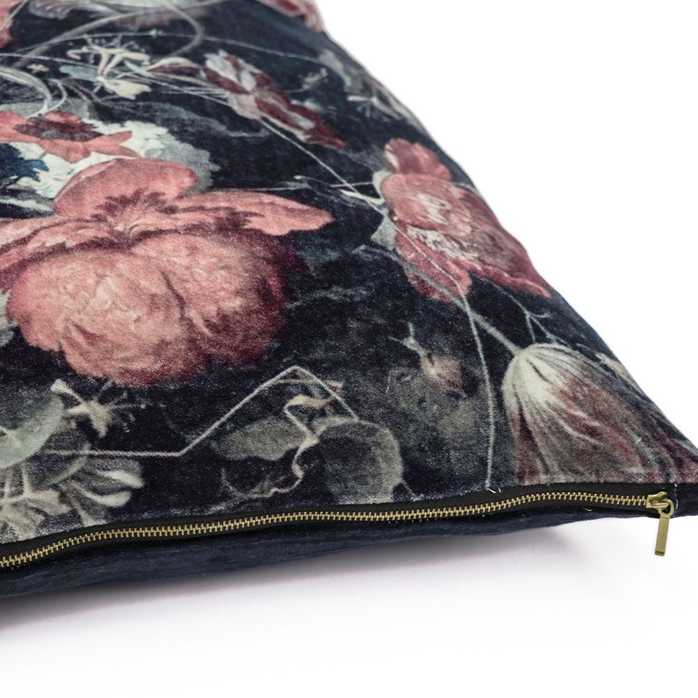 Sari Printed Cushion - Moody Bloom