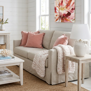 Throw Chunk Tuck stitch - Creme