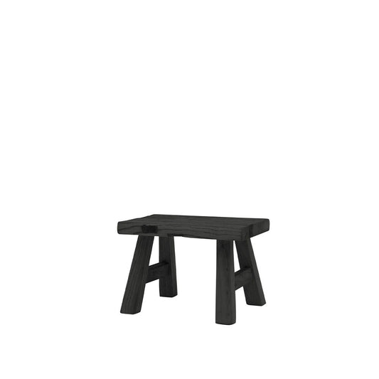 Parq foot stool Black rectangle