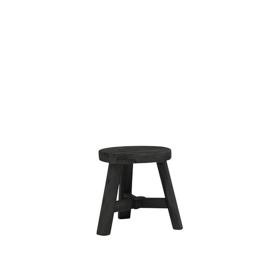 Parq Foot stool Black Round