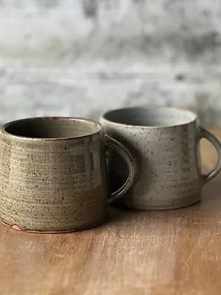 Ceramics Short Green cups