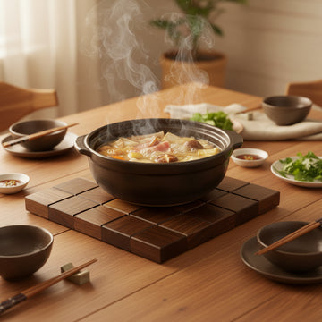 Hot Plate  Walnut  - Large