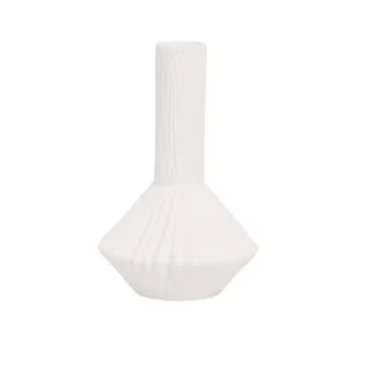 Pleated Bud Vase