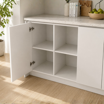 Flat-Pack 900mm Double-Door Cabinet
