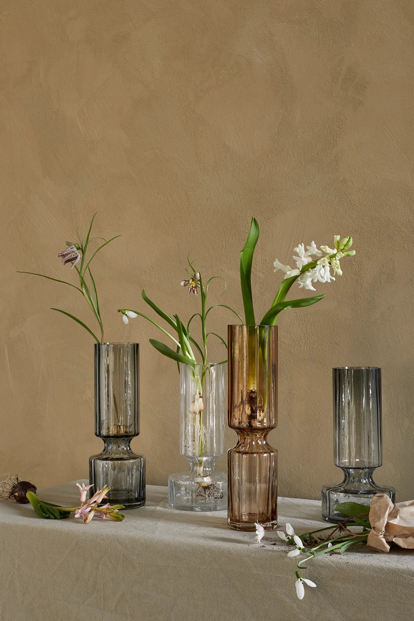 Broste Vase Hyacinth  - Small - Clear