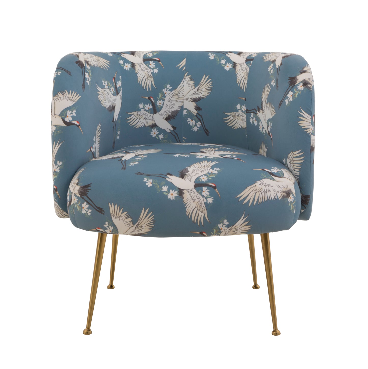 Cloe Crane print sofa set