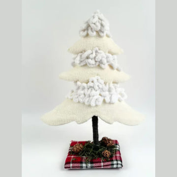 Christmas Snow tree white
