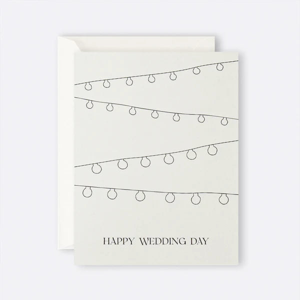 Father Rabbit Card  - Happy Wedding Day