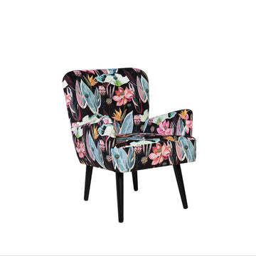 Noja velvet Arm Chair Lotos