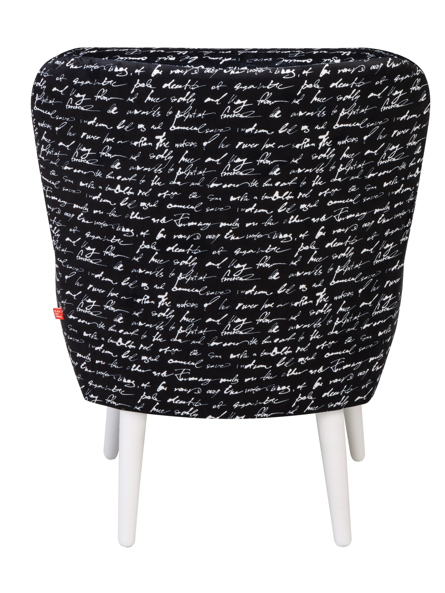 Noja velvet Arm Chair Prismo Print