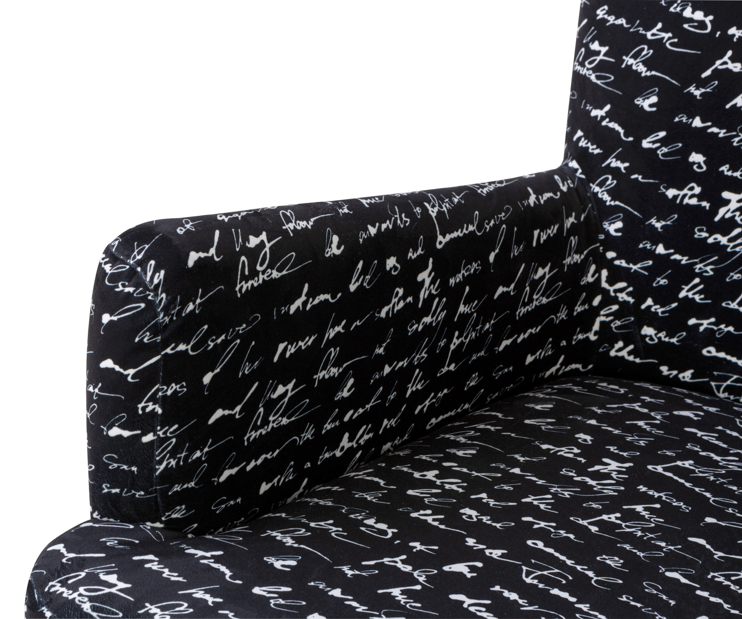 Noja velvet Arm Chair Prismo Print