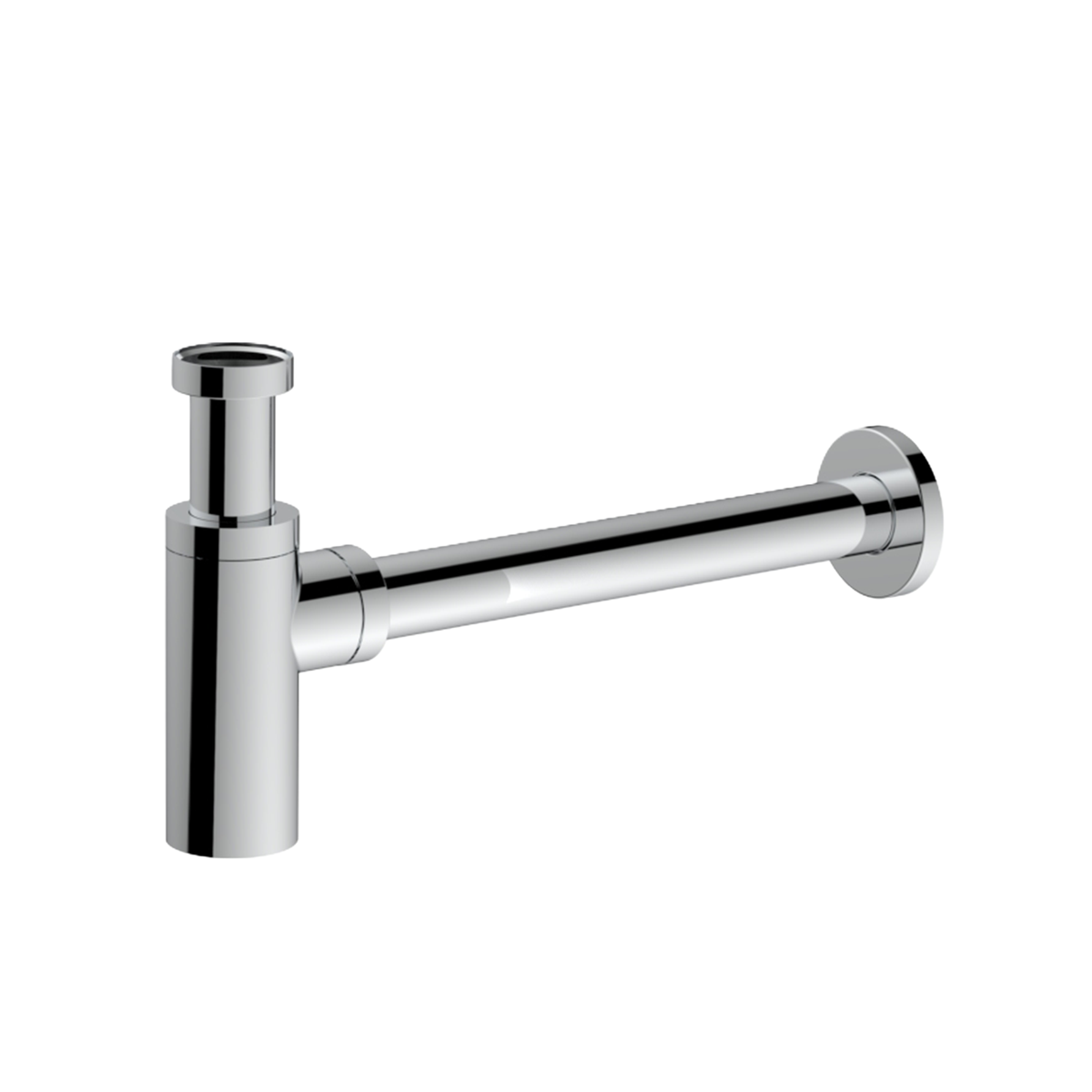 Bottle Trap, 32mm - Chrome